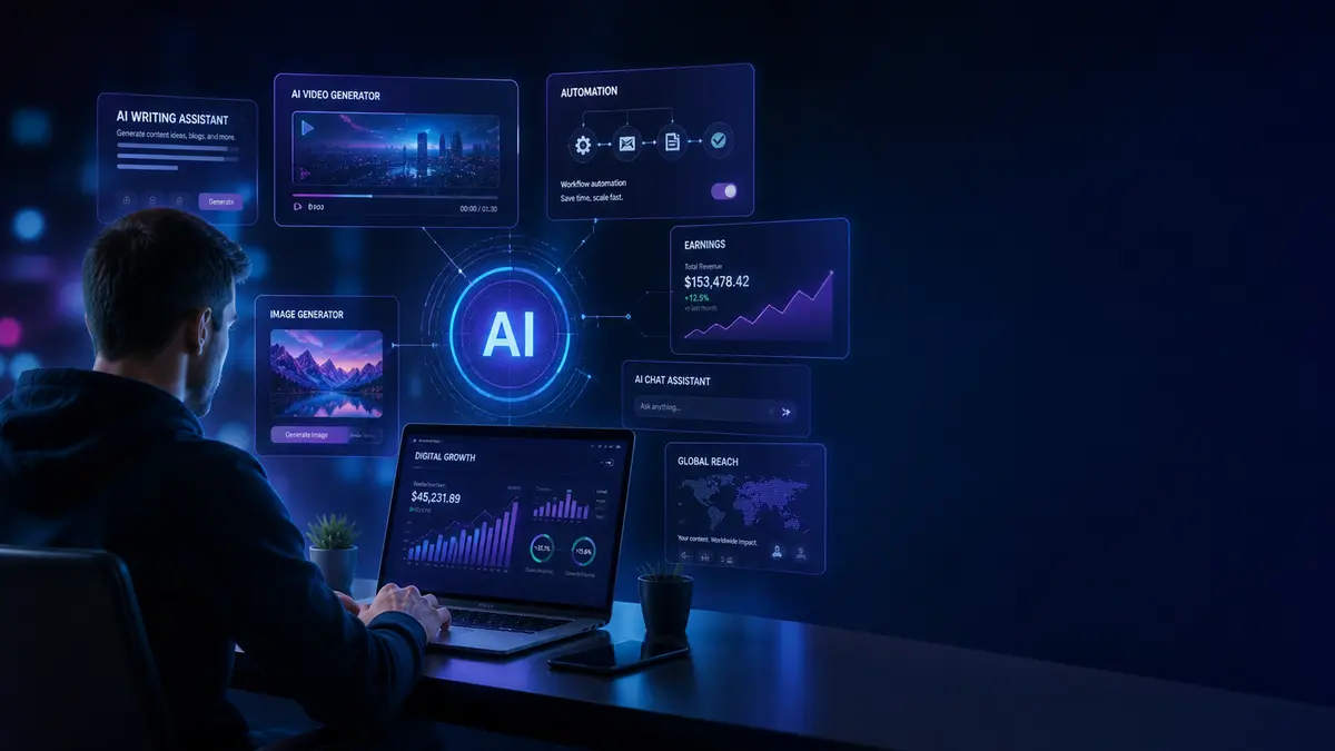Best Free AI Tools for Making Money Online (Beginner Guide 2026)